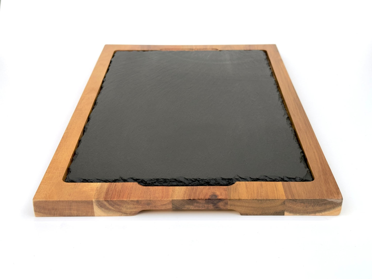 Timber & Slate Serving Board - Rectangle - That's So Laser